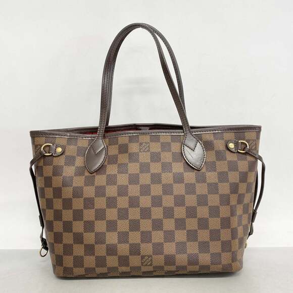 LOUIS VUITTON Brown Damier Neverfull PM Tote Bag - Picture 11 of 11